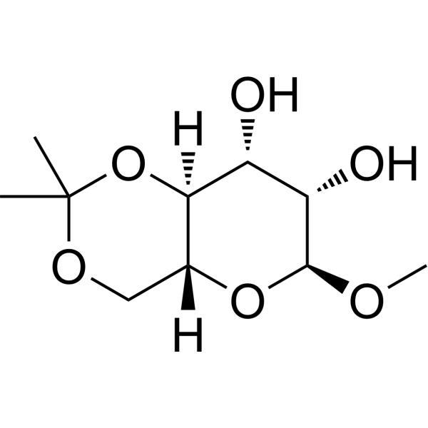 Methyl 4,6-O-(1-methylethylidene)-α-D-mannopyranoside 63167-67-9